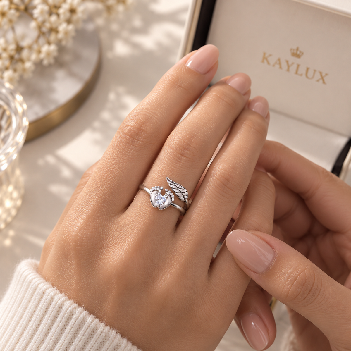 ANILLO ALAS ANGEL